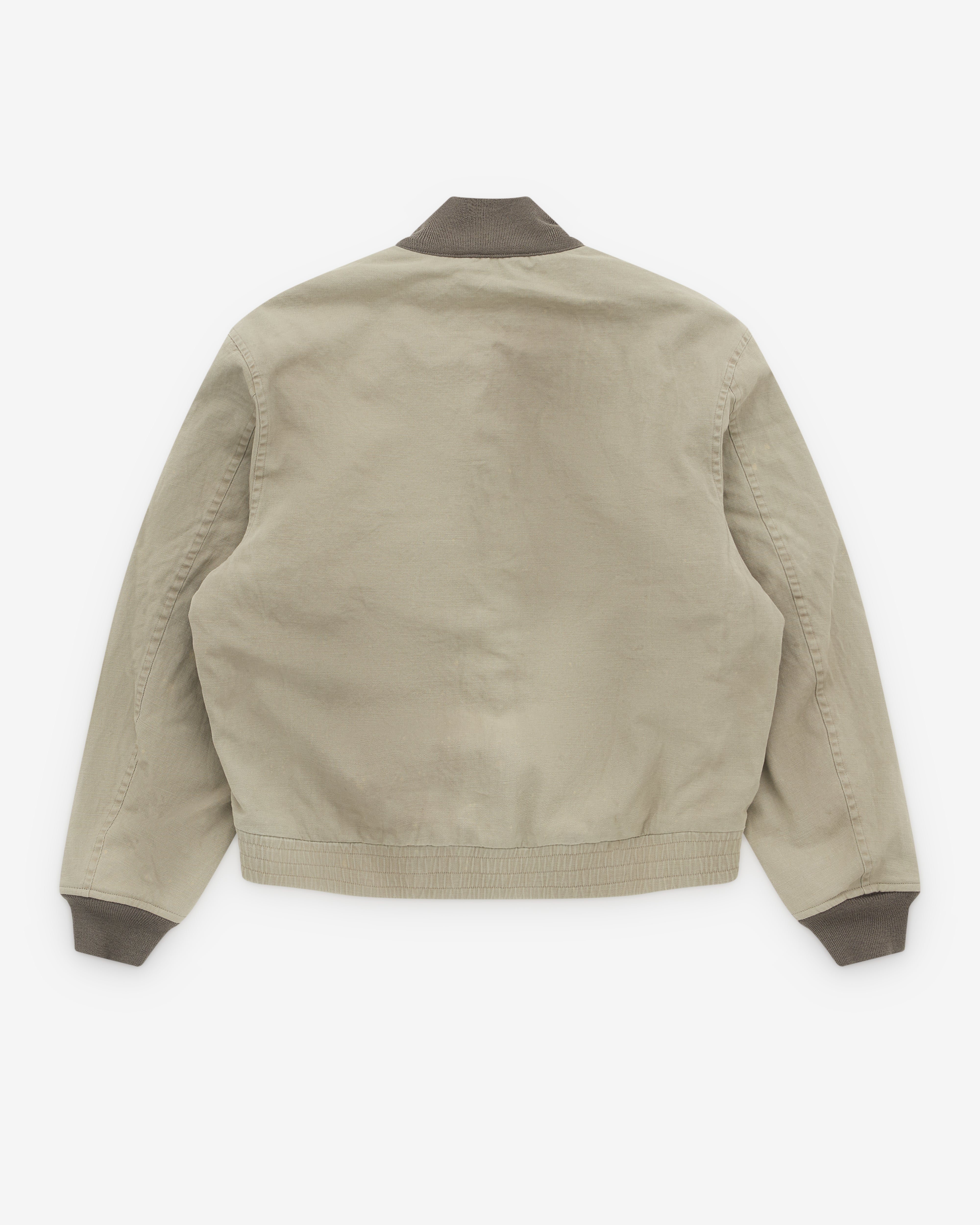 A.Presse: Men's Vintage Us Navy Type G-8 Flight Jacket (Greige