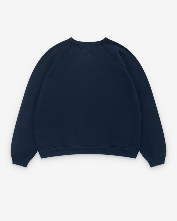 A.Presse - Men’s Vintage Double V Sweatshirt - (Navy)