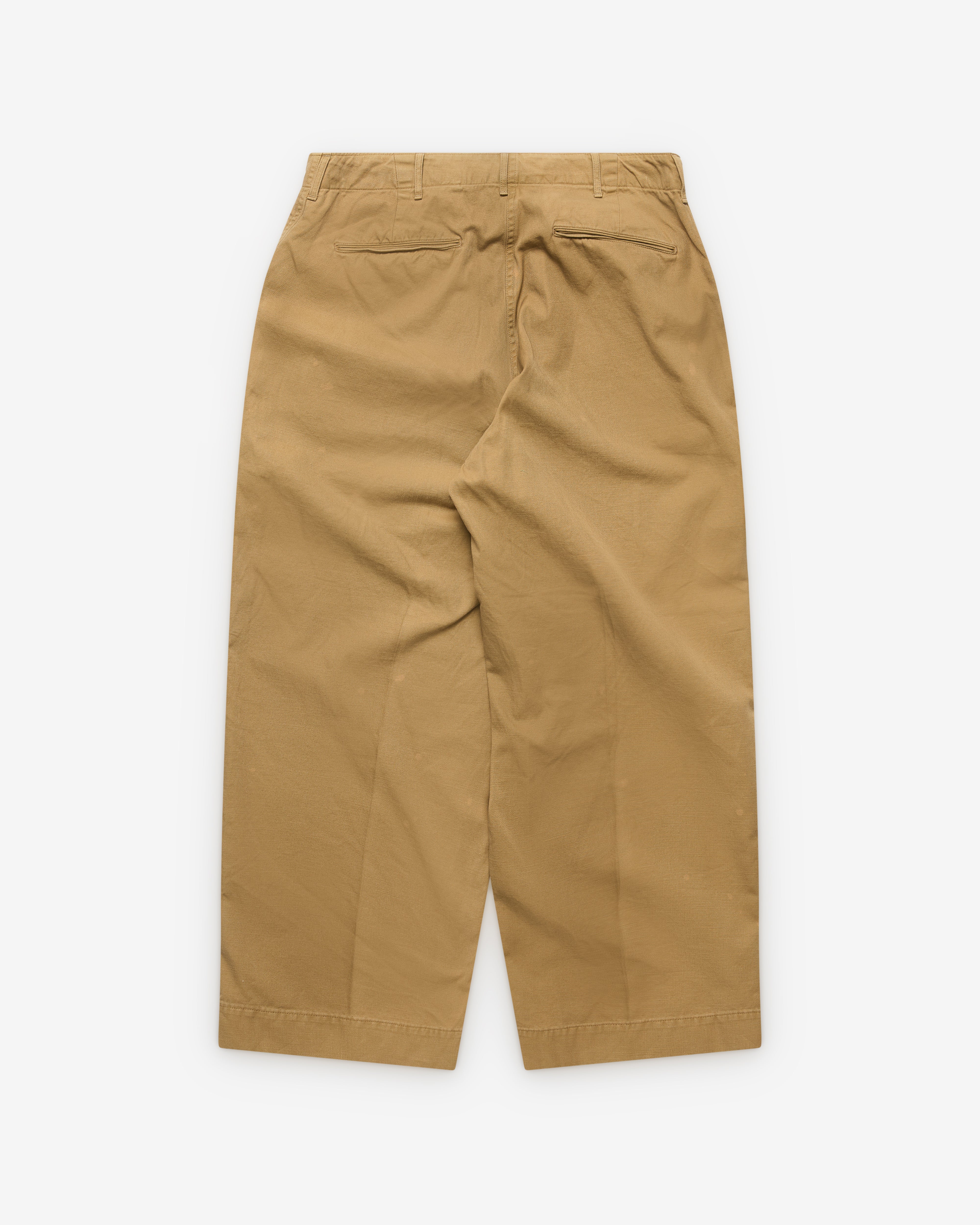 A.Presse: Men's Vintage Chino Trousers (Beige) | DSML E-SHOP