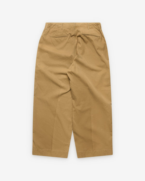 A.Presse - Men's Vintage Chino Trousers - (Beige)