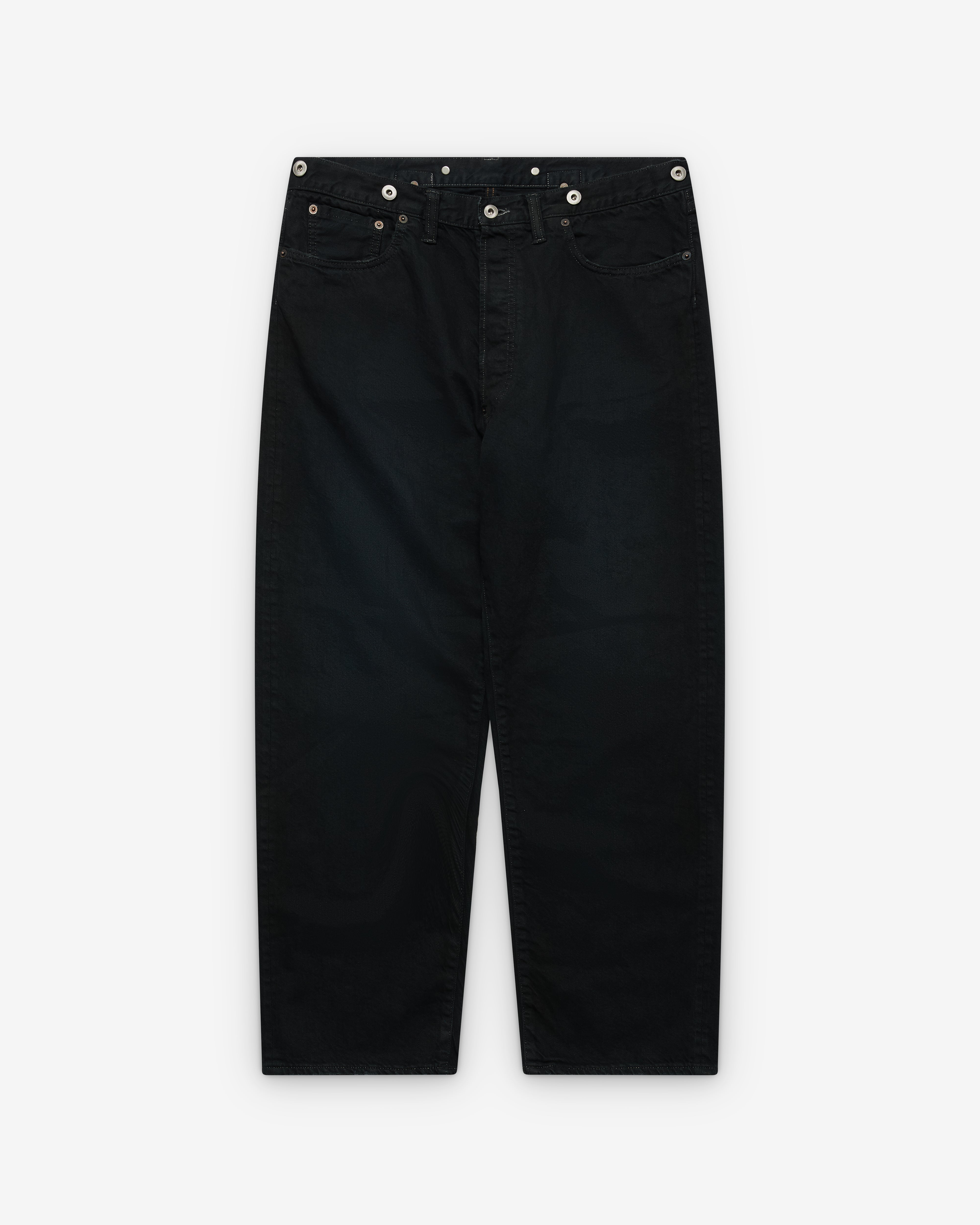 よ*ー様 STYLE1 No.22 Washed Wide Denim Pant A.Presse: Men's No.22 Washed Wide Denim Pants (Deep Indigo