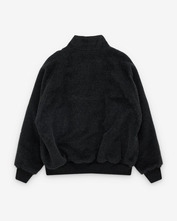 A.Presse - Men's Baby Alpaca Beaver Cloth Jacket - (Charcoal)