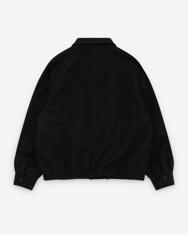 A.Presse - Men's Lightweight Cashmere Blouson - (Black)