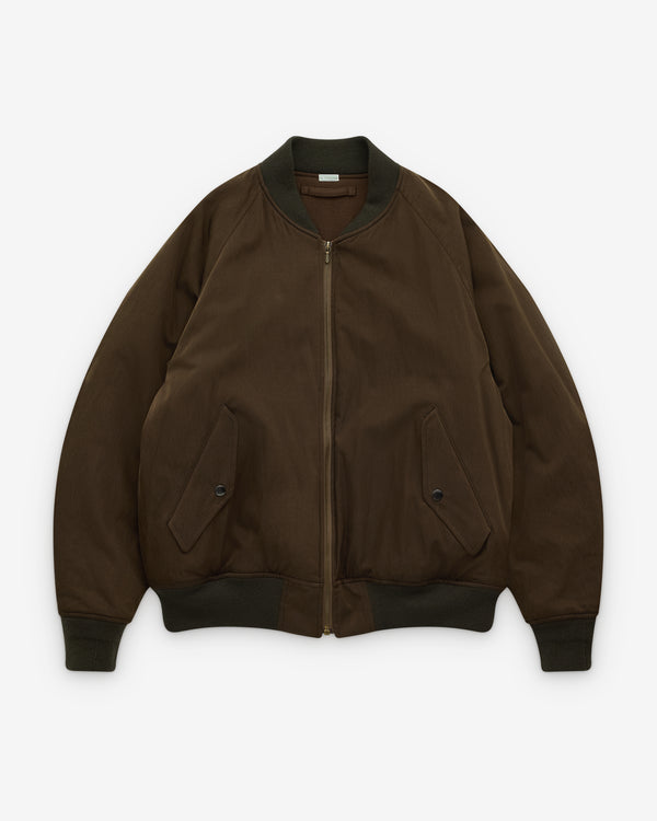 A.Presse - Men's Silk Padding Jacket - (Khaki)