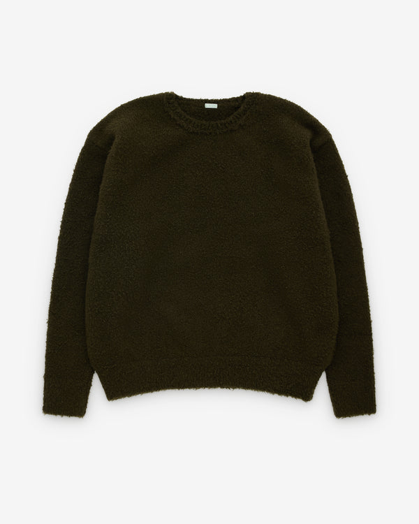 A.Presse - Men's Cashmere Mole Yarn Pullover Sweater - (Khaki)