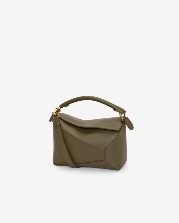 Loewe - Women's Puzzle Edge Small Bag - (Dark Khaki Green)