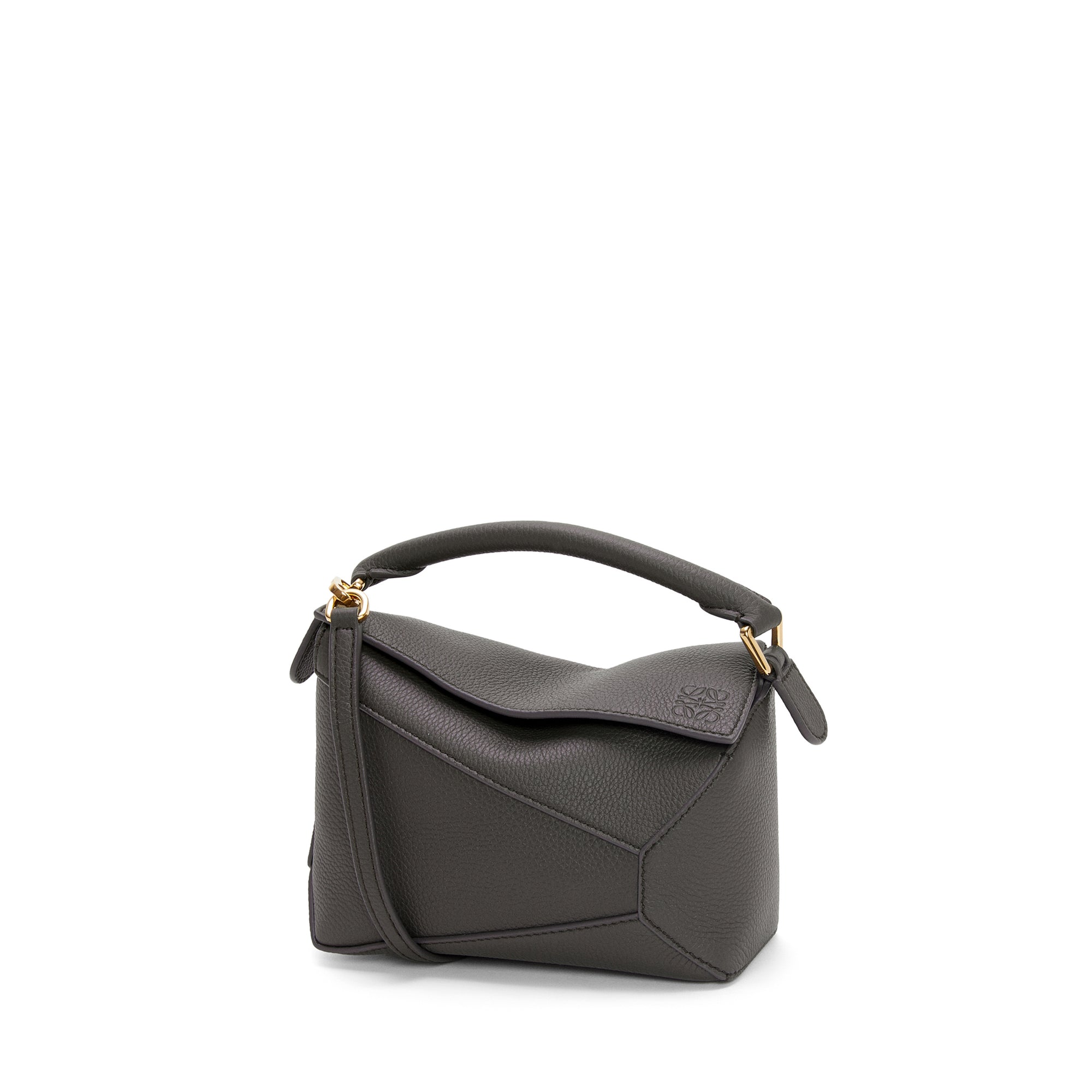 Loewe - Women's Puzzle Edge Mini Bag - (Dark Grey) view 1