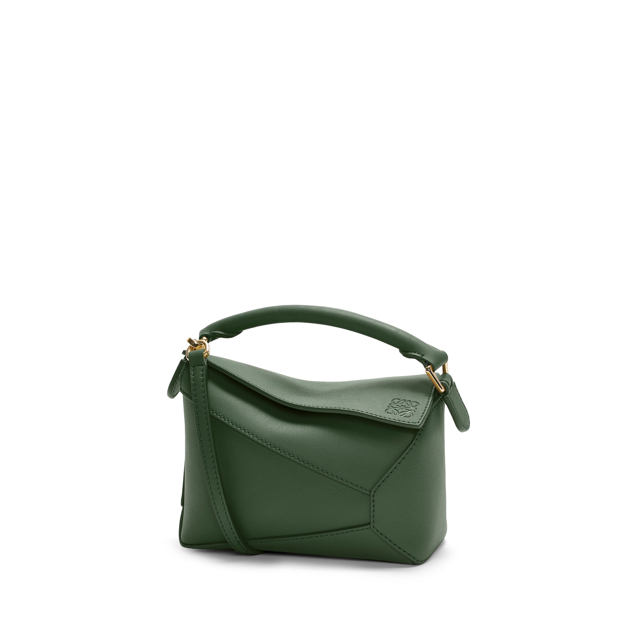 Loewe - Women's Puzzle Edge Mini Bag - (Bottle Green) view 1