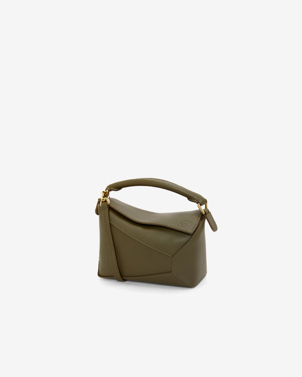 Loewe - Women's Puzzle Edge Mini Bag - (Dark Khaki Green)