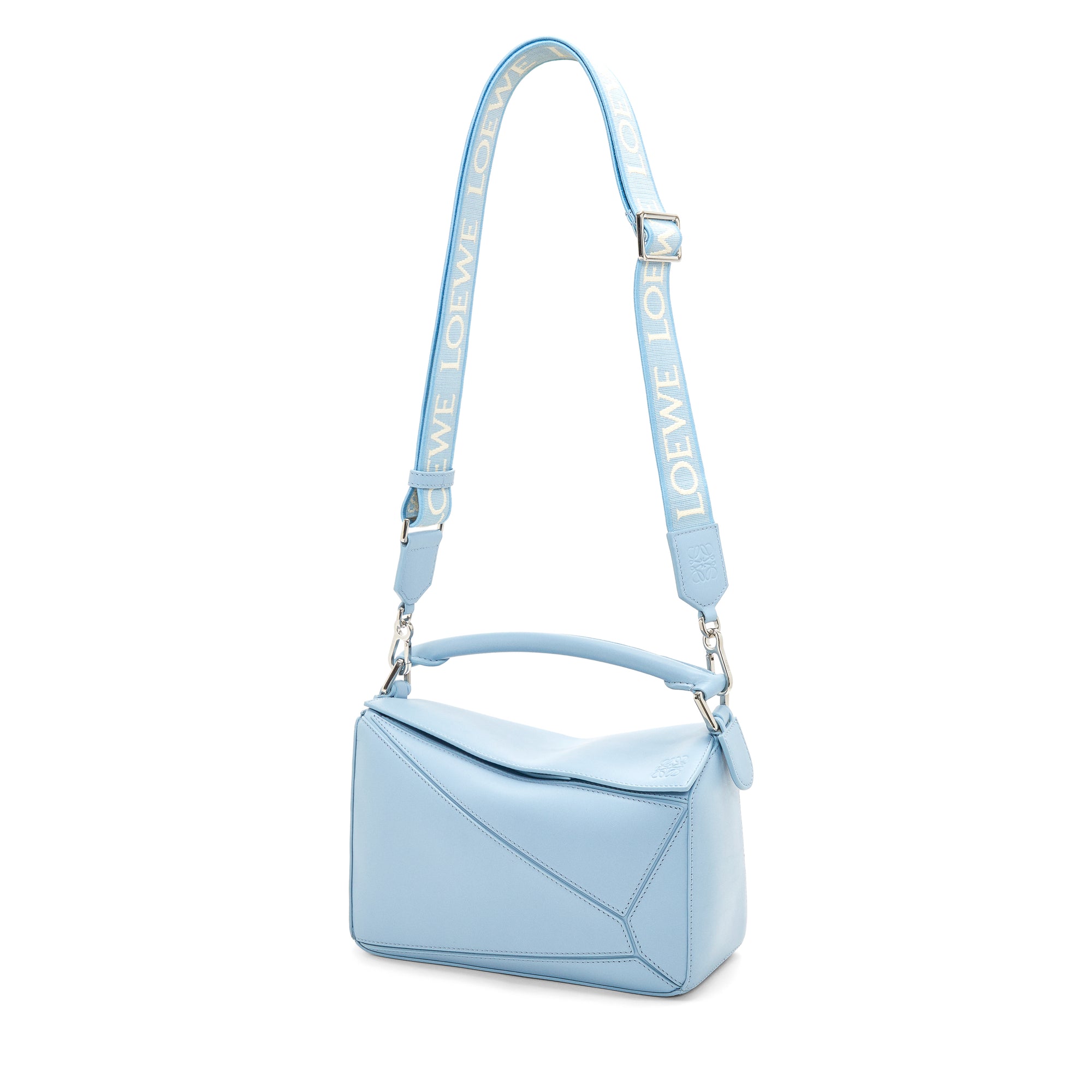 Loewe - Women’s Puzzle Small Bag - (Dusty Blue) view 3