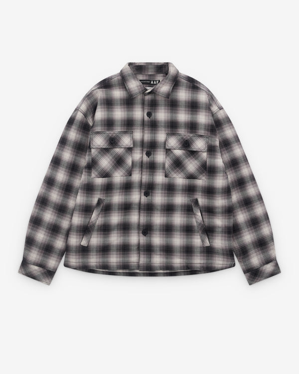 Applied Art Forms - Men's Check Jacket - (Black)