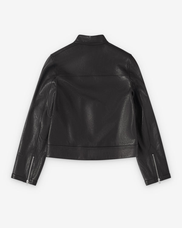Aaron Esh - Men's Stand Collar Jacket - (Black)