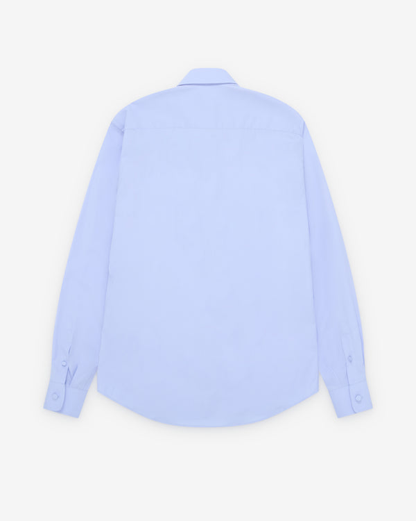 Aaron Esh - Men's Military Shirt - (Pale Blue)