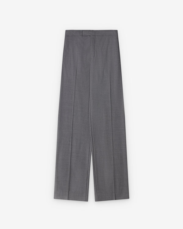 Aaron Esh - Men's High Waisted Trousers - (Grey)