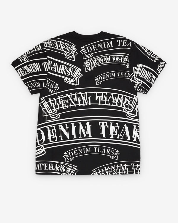Denim Tears - Men's ADG Banner Print Tee - (Black)