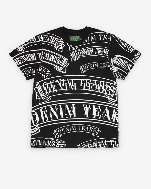 Denim Tears - Men's ADG Banner Print Tee - (Black)