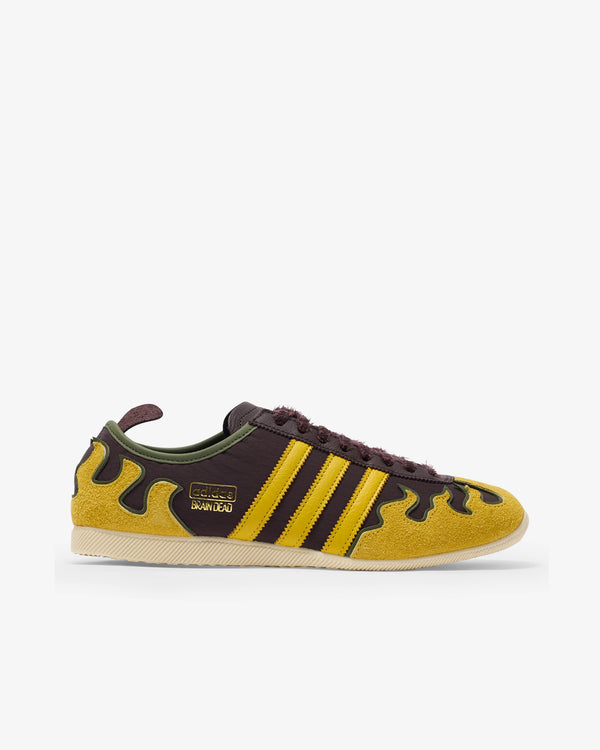 Adidas - Men’s Brain Dead Japan Lo - (Shadow Brown/Hazy Yellow)