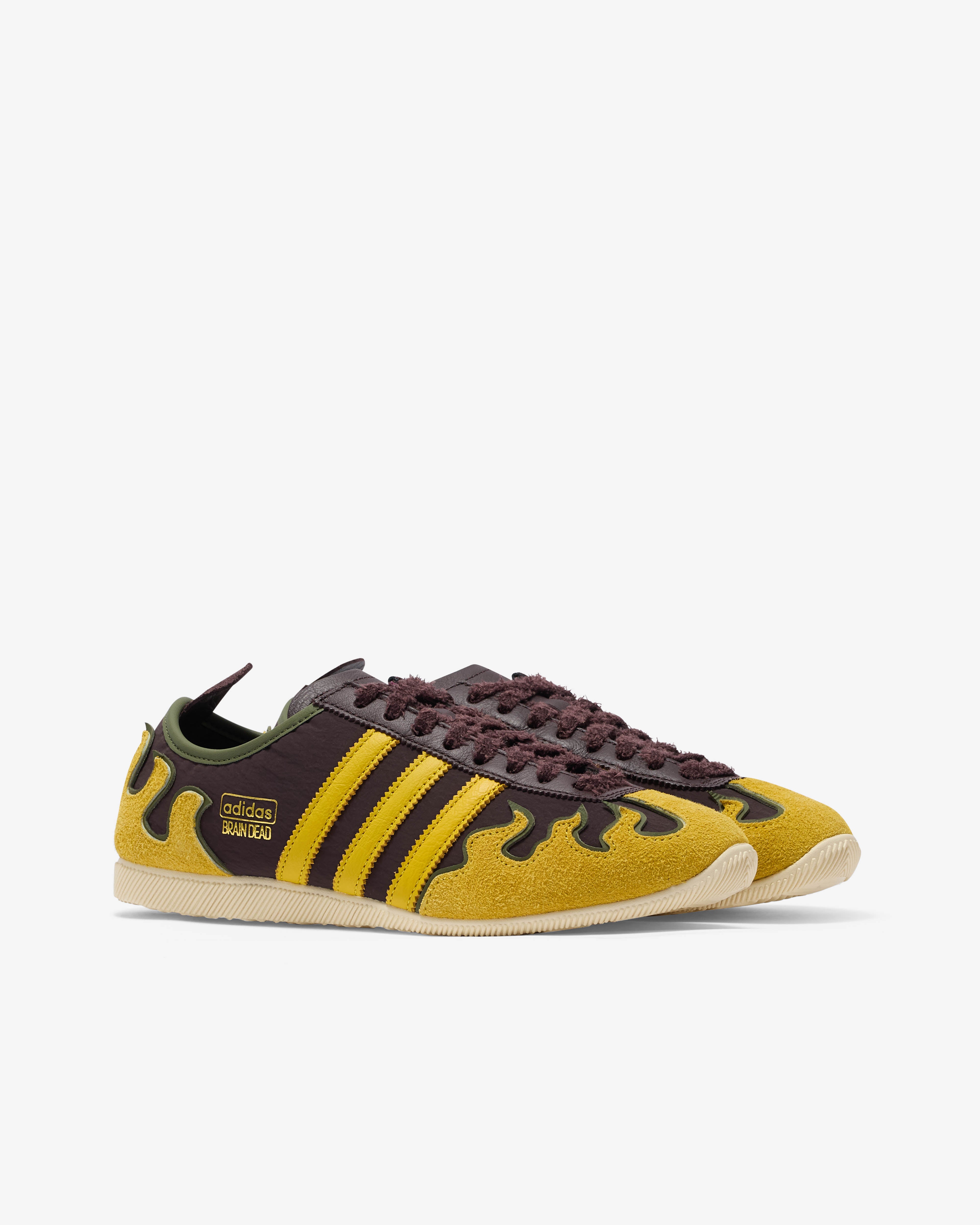 Adidas: Men's Brain Dead Japan Lo (Shadow Brown/Hazy Yellow