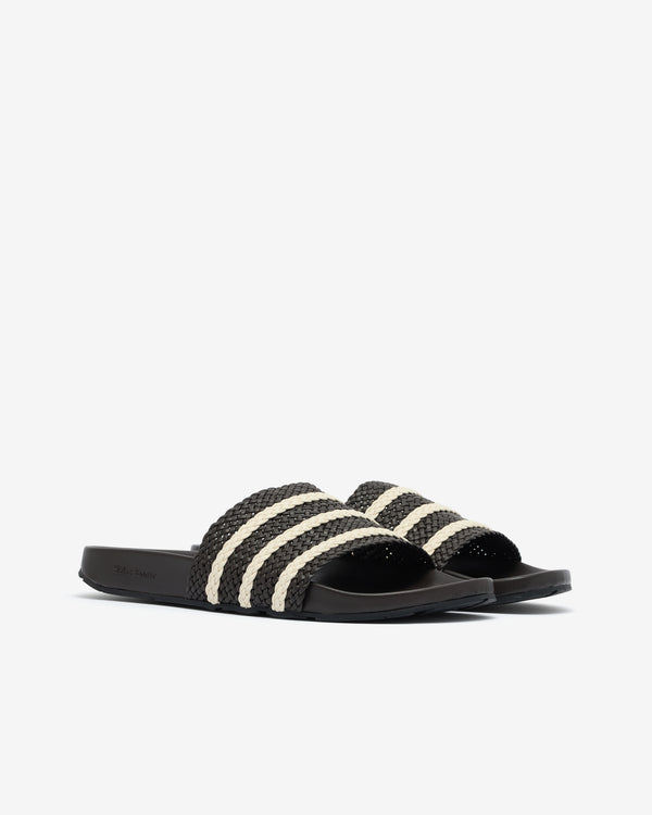 Adidas - Wales Bonner Men’s Adilette Slide - (Dar Brown/Wonder White)