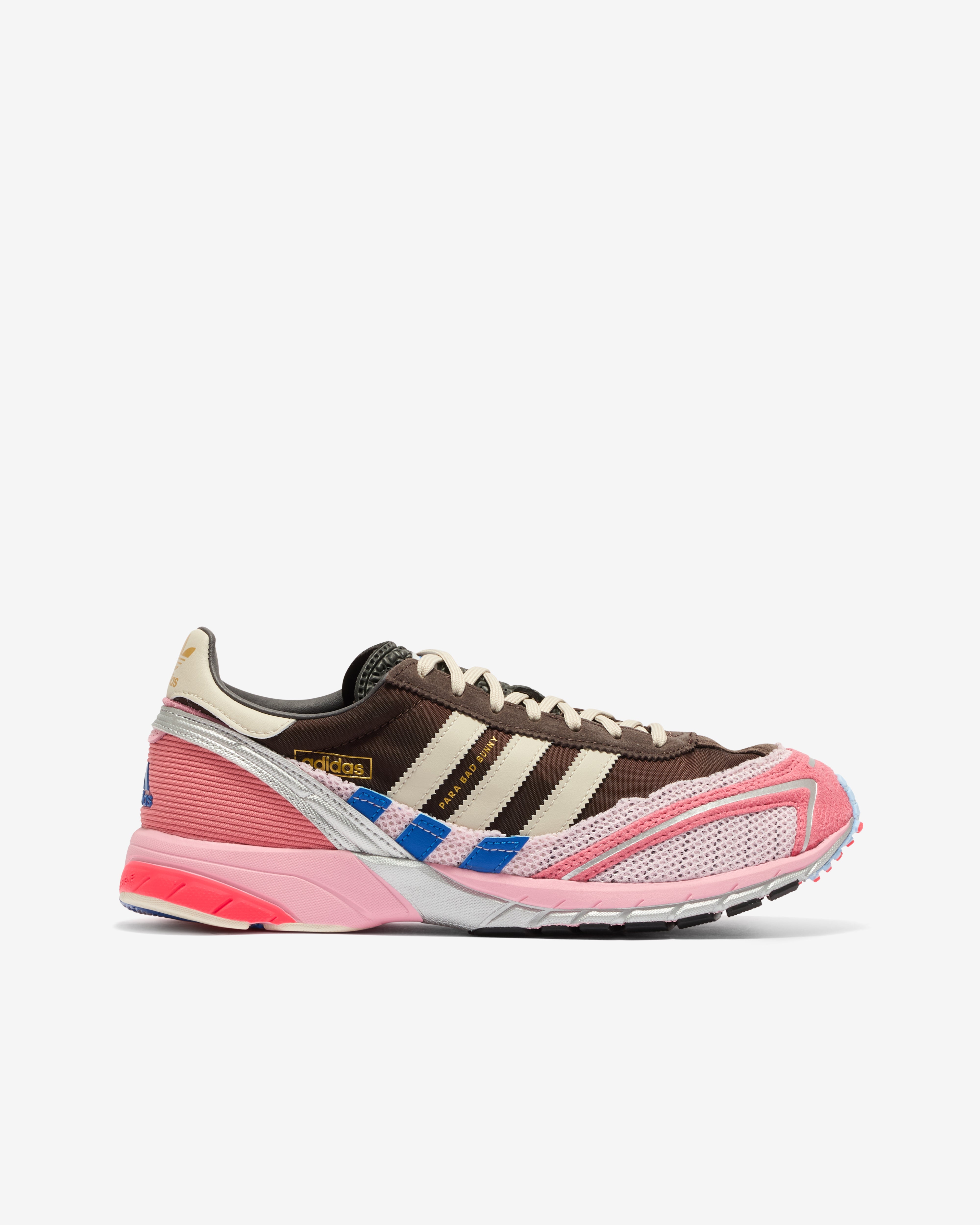 Adidas: Men's Bad Bunny Adizero SL72 (Brown/Clear Pink/Hazy Rose