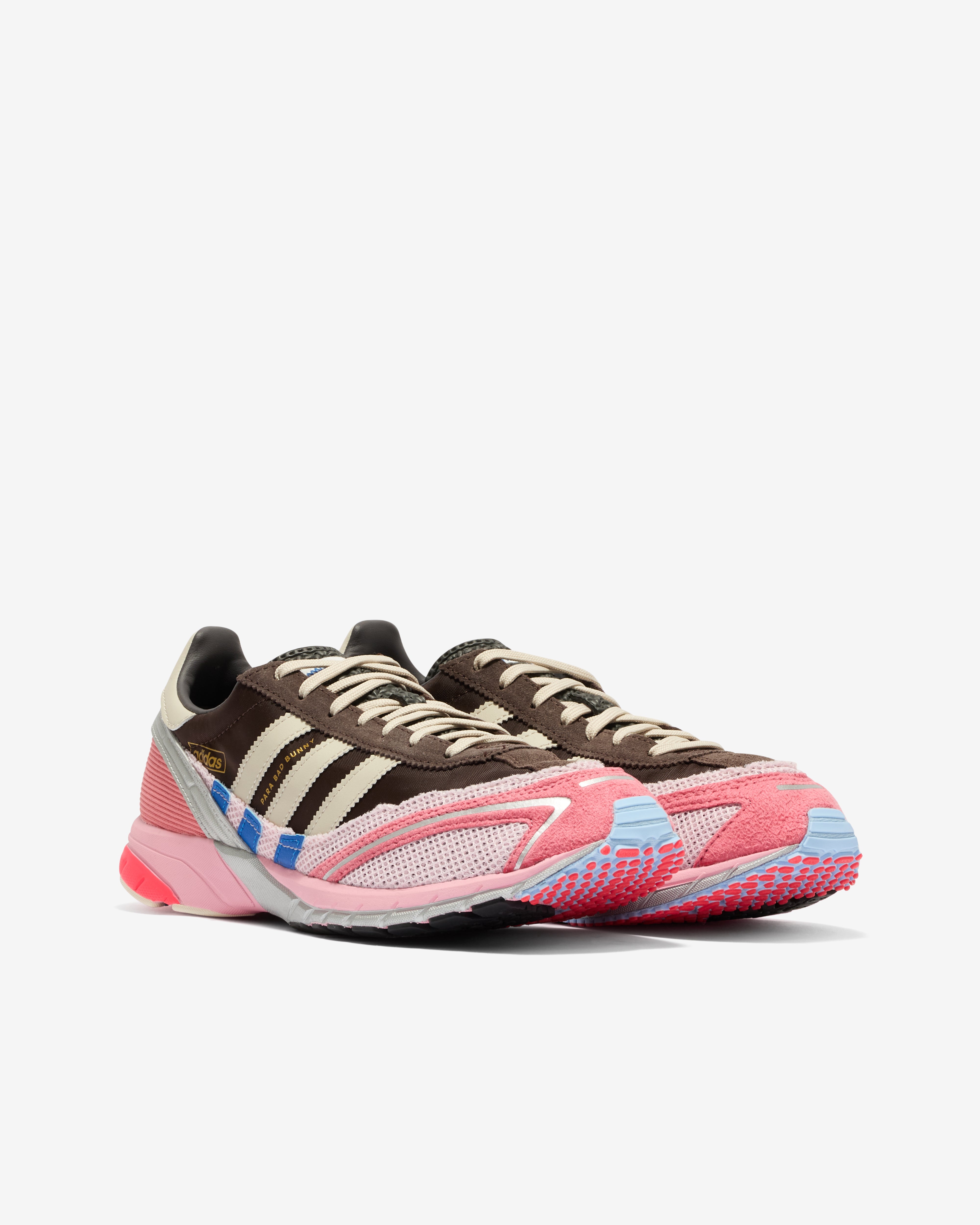 Adidas: Men's Bad Bunny Adizero SL72 (Brown/Clear Pink/Hazy Rose