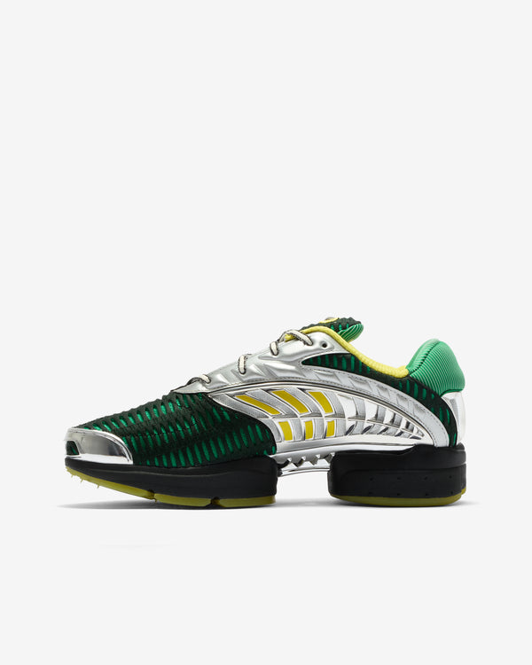 Adidas - Men's Brain Dead Climacool 2 - (Core Black/Impact Yellow/Silver Metallic)