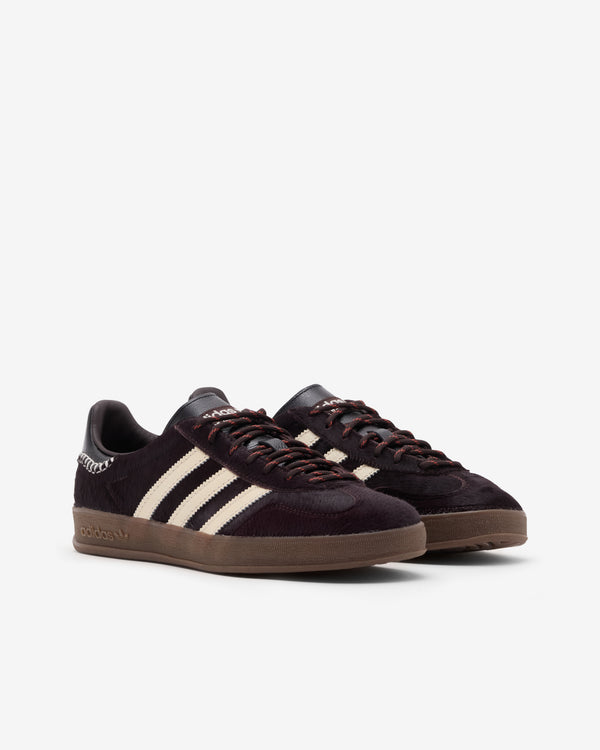 Adidas - Men's Wales Bonner Gazelle Pony - (Aurora Coffee/Wonder White)