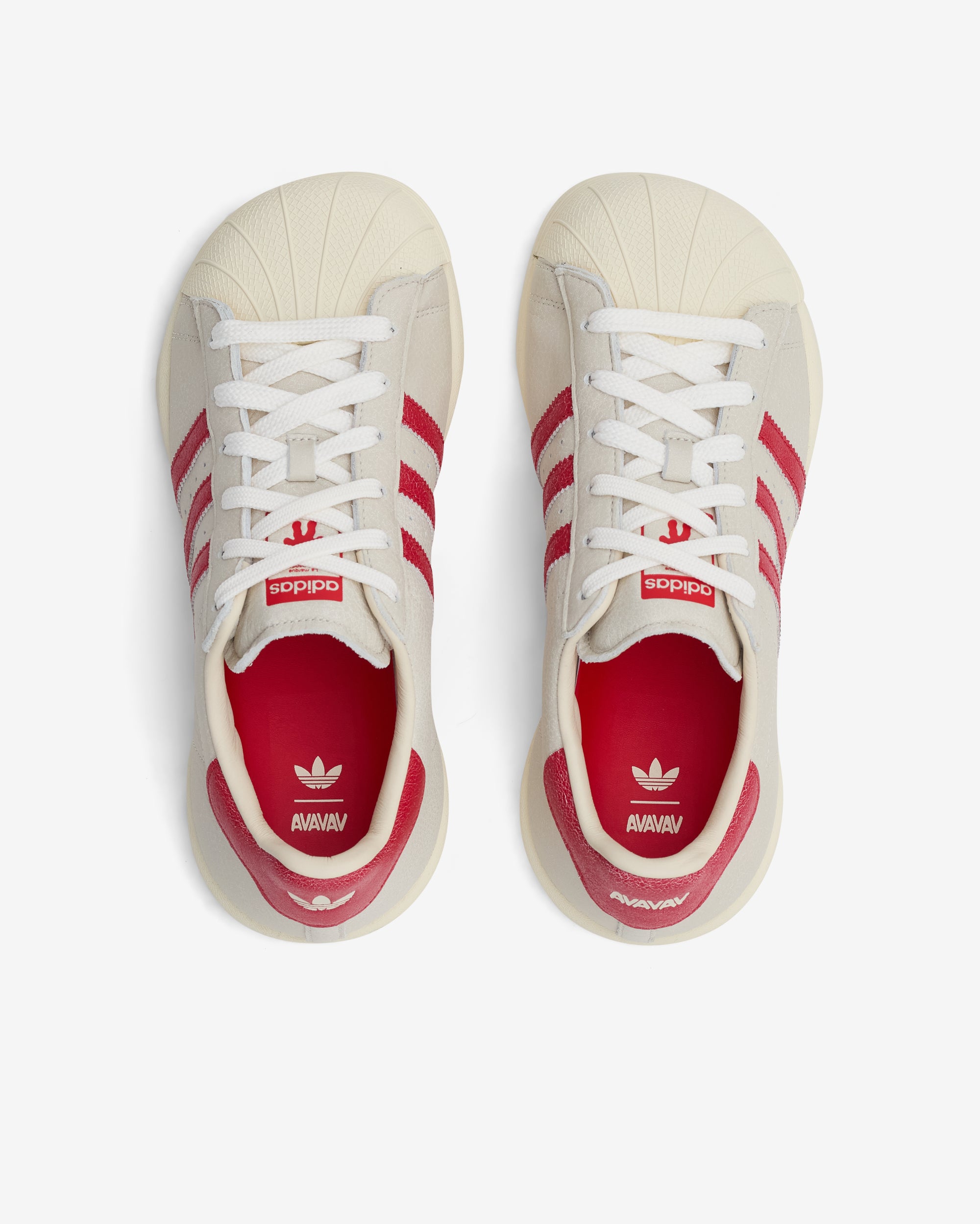 Adidas: AVAVAV Superstar (Crystal White/Supplier Colour/Easy 