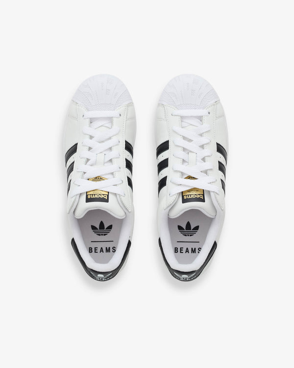Adidas - Men’s Beams Superstar - (White/Black)