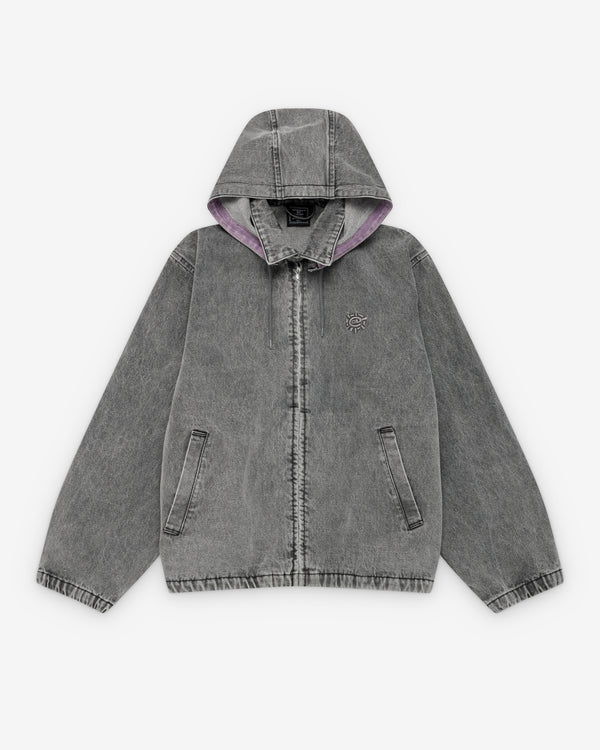 Always Do What You Should Do - Men's Silver Label Denim Jacket - (Grey)