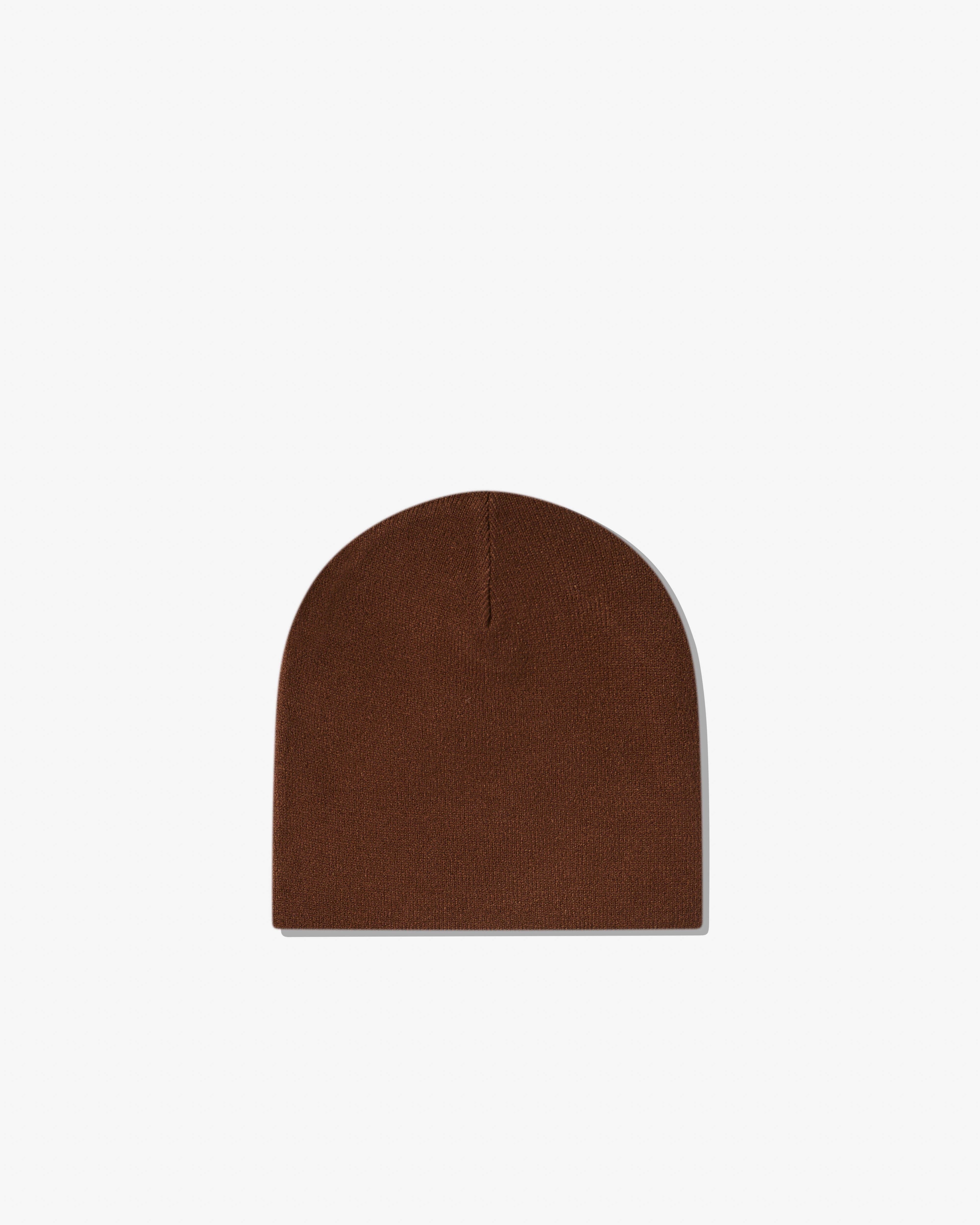 Always Do What You Should Do - Men's Reversible @Sun Skull Beanie - (Brown)