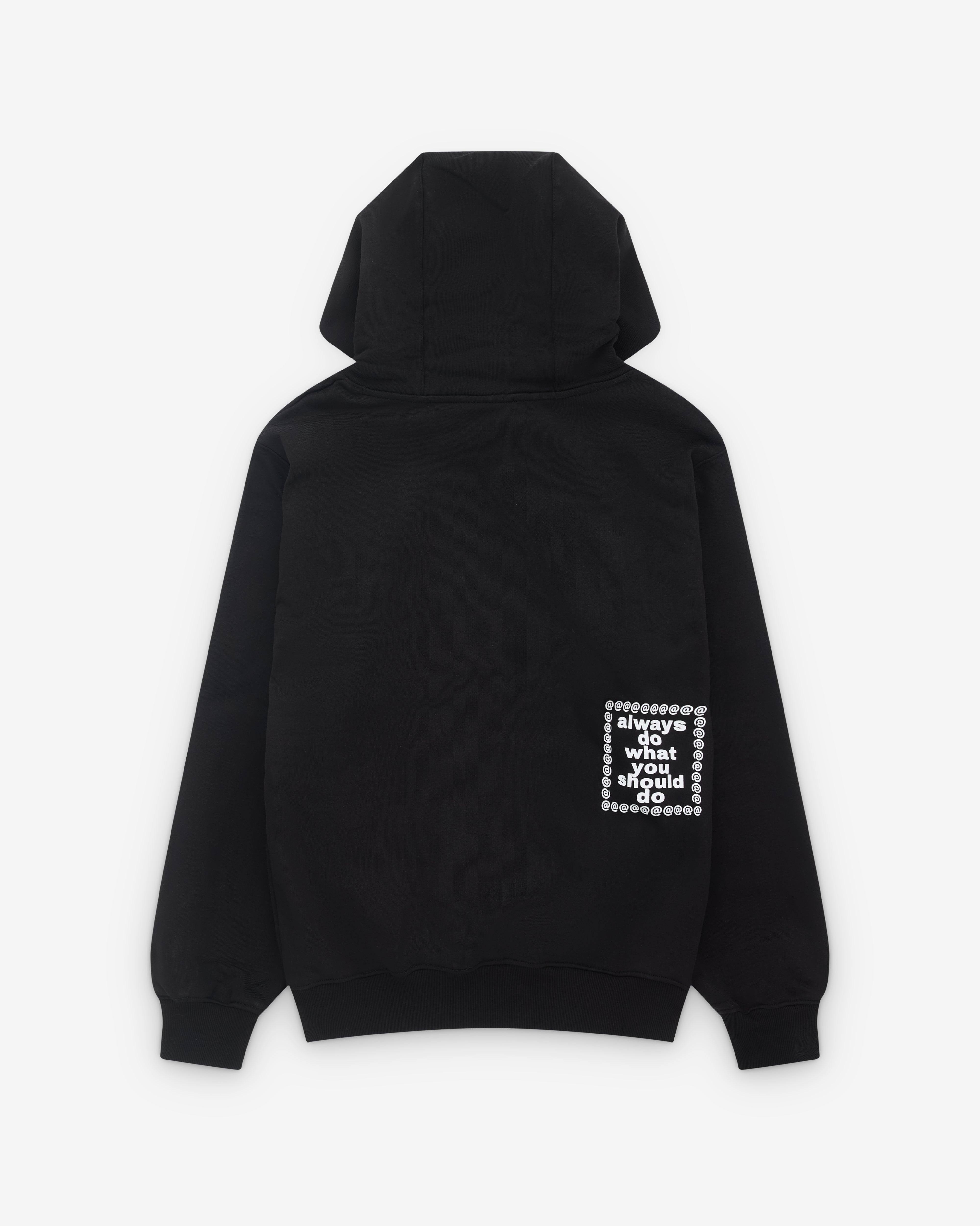 Always Do What You Should Do: Animal Motion Hoodie (Black) | DSML