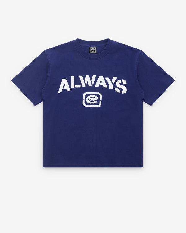 Always Do What You Should Do - Men’s Stencil T-Shirt - (Blue)