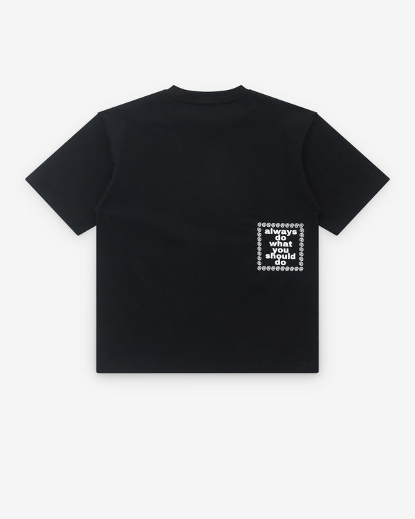 Always Do What You Should Do - Sketchy @ Sun T-Shirt  - (Black)