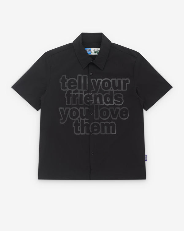 Always Do What You Should Do - Tyfylt Short Sleeve Shirt - (Black)