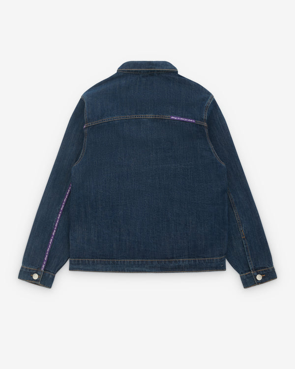 Always Do What You Should Do - Nigo Purple Label Denim Jacket - (Blue)