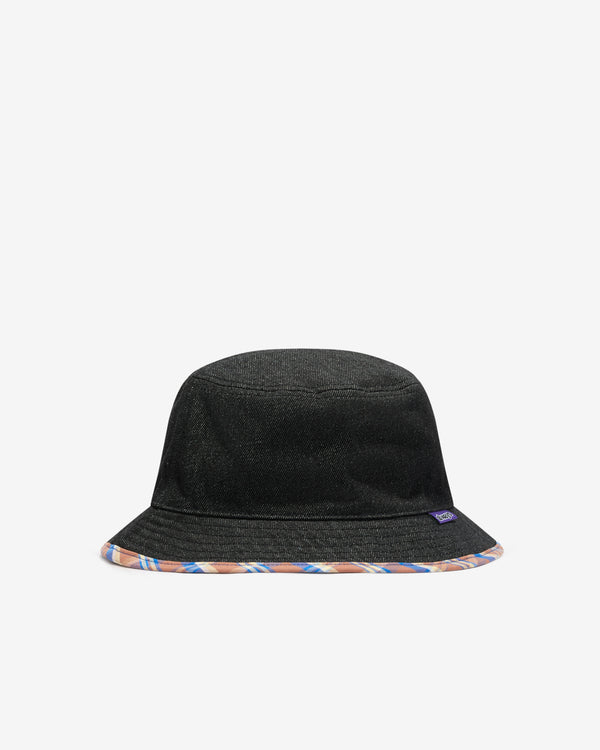 Always Do What You Should Do - Reverse Bucket Hat - (Black Denim)