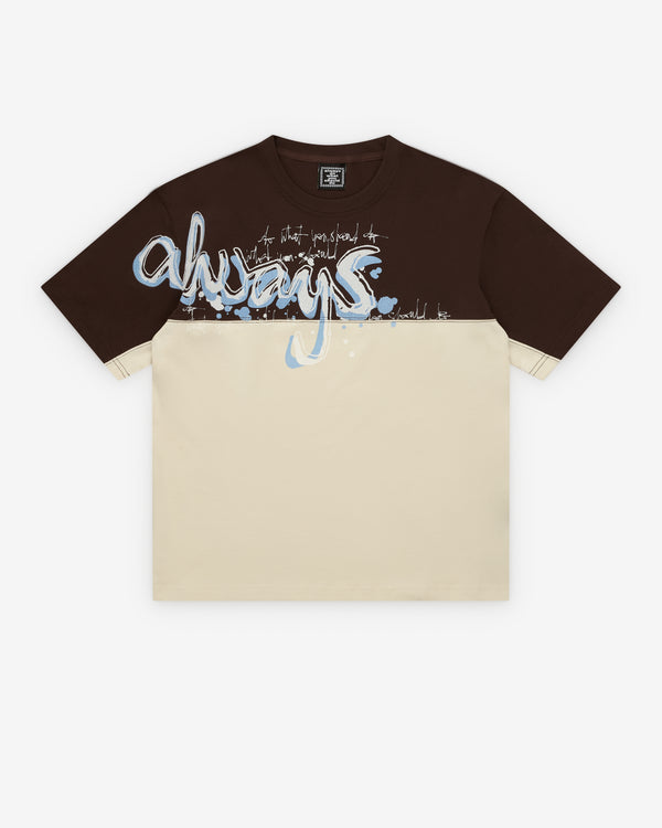 Always Do What You Should Do - Men's Waza T-Shirt - (Cream)