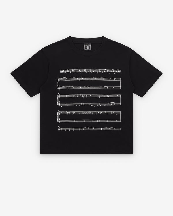 Always Do What You Should Do - Men's Partition T-Shirt - (Black)