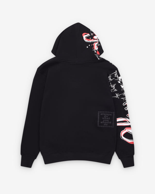 Always Do What You Should Do - Men's Waza Hoodie - (Black)