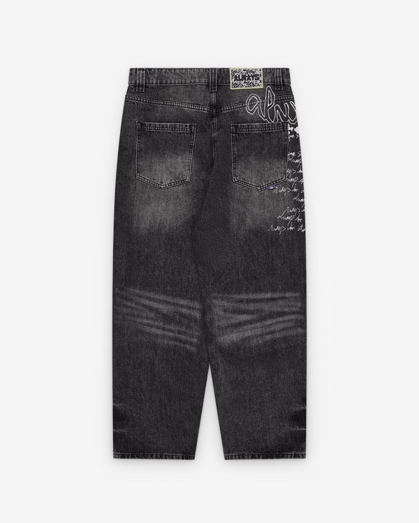 Always Do What You Should Do - Men's Waza Jeans - (Black)