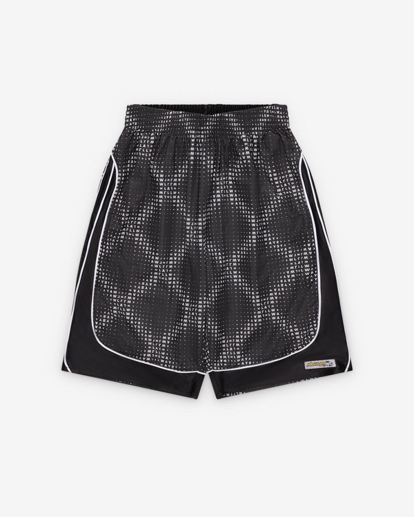 Always Do What You Should Do - Men's Cross Plaid Shorts - (Grey/Black)