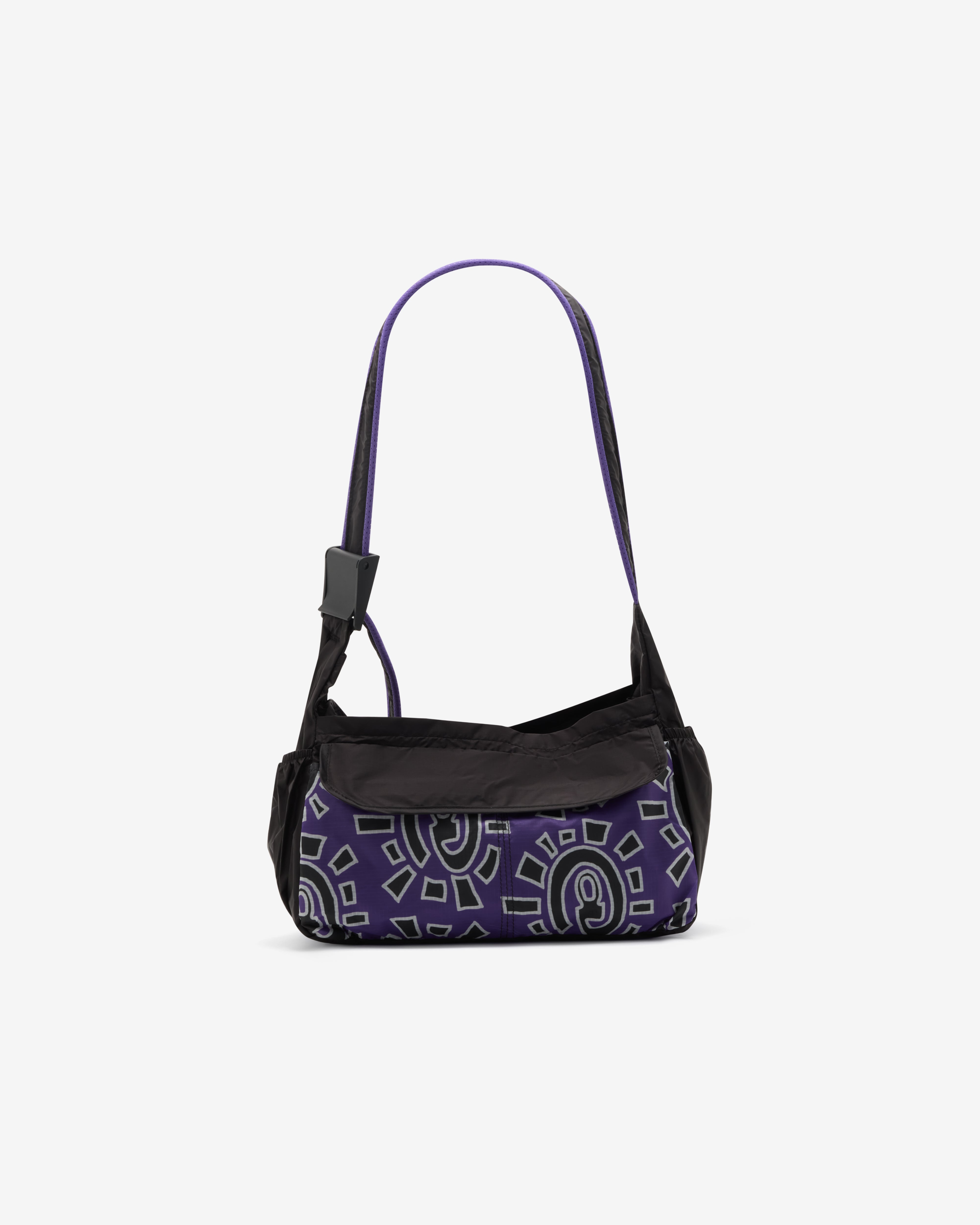 Always Do What You Should Do: Men's Rip Stop Side Bag (Purple