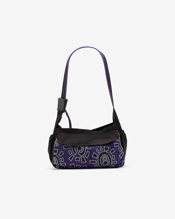 Always Do What You Should Do - Men's Rip Stop Side Bag - (Purple/Black)