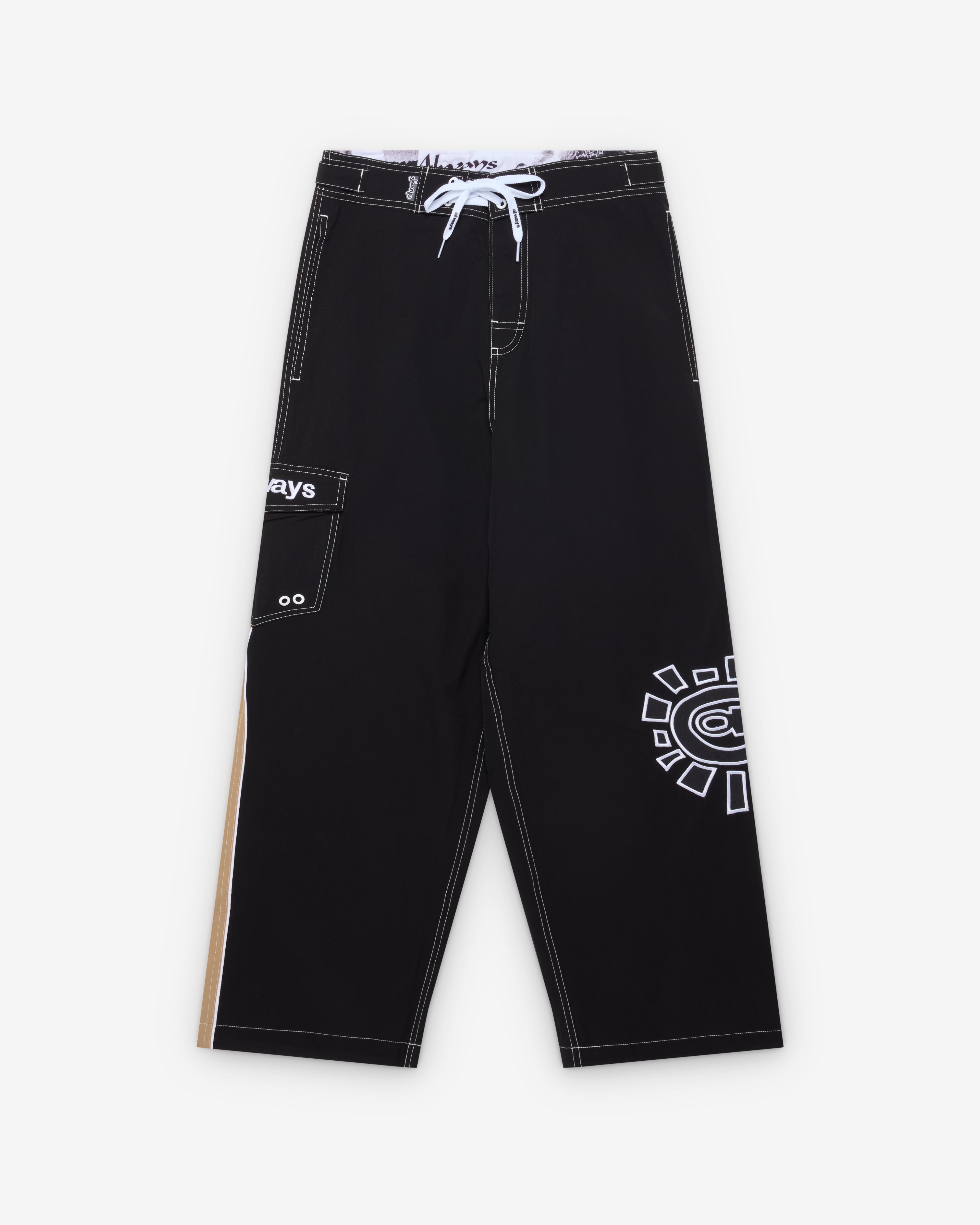 Always Do What You Should Do: Men's A.I Boardpants (Black) | Dover