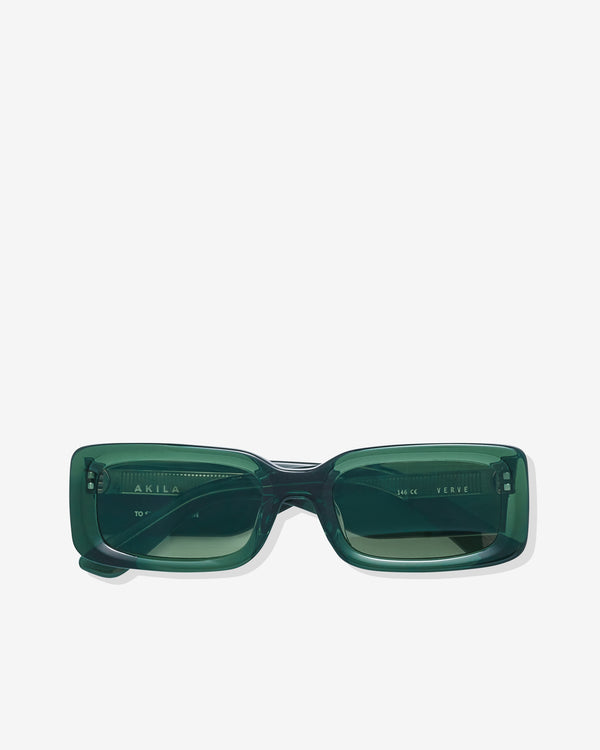 Akila - Verve Sunglasses - (Crystal Green)