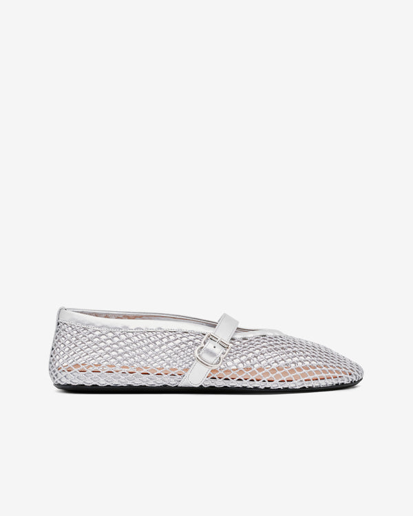 Alaïa - Women's Ballet Flat - (Silver)