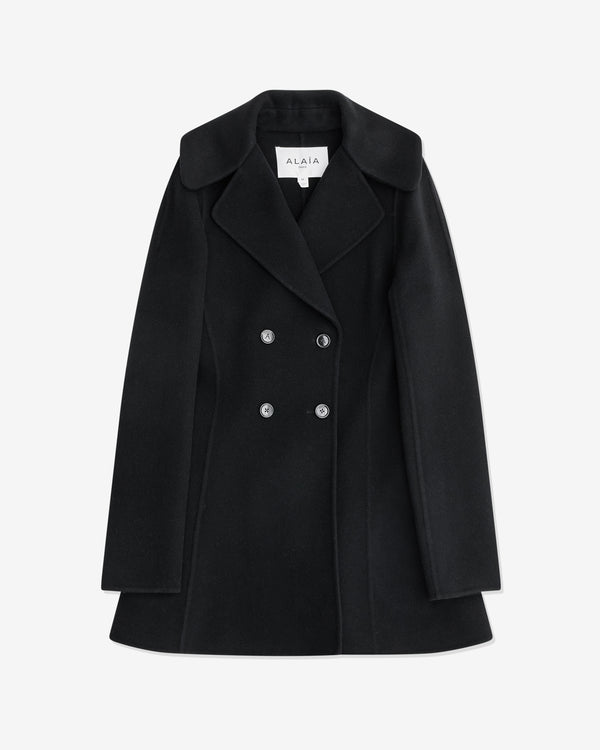 Alaïa - Women's Fitted Coat - (Black)