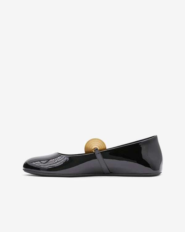 Alaïa - Women’s Jewel Ballet Flats - (Black)