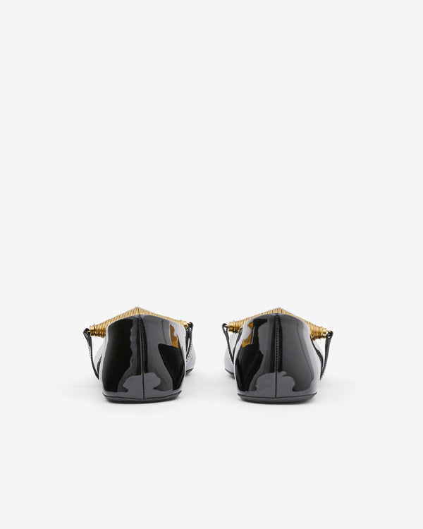 Alaïa - Women’s Jewel Ballet Flats - (Black)
